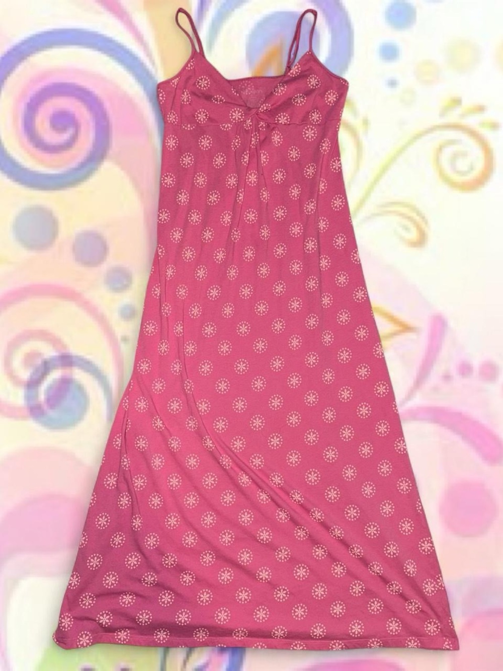 vtg y2k floral long nightgown - xhilaration, sz md